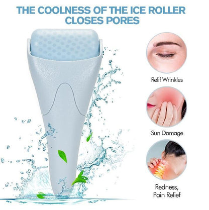 Rolling Ice Roller For Face & Eye Massager by charmo