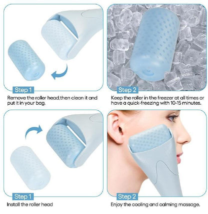 Rolling Ice Roller For Face & Eye Massager by charmo